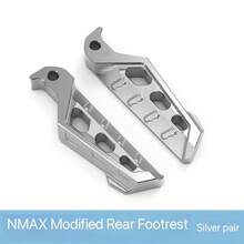 Pijakan Kaki Belakang Sepeda Motor yang Kompatibel dengan NMAX155, Pijakan Kaki Belakang Modifikasi XMAX300/NVX155/AEROX, Pijakan Kaki Kiri dan Kanan Anti Selip - Berbagai gaya - View 16