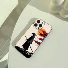 Funda para teléfono estilo Bushido japonés, adecuada para iPhone 17, 16, 15, 14, 13, 12 Pro Max, suave, ligera, práctica, protectora de color negro. - z6 - Ver 9