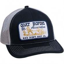 Gorra Ajustable Snapback con Diseño de Vida Silvestre de Red Dirt Hat Company - Café/Blanco - Ver 7