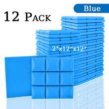 TOUO Acoustic Foam Panels 6-24 Pcs Mushroom 8 Color Sound Proof Foam Panles Studio Soundproofing Noise Cancelling Dance For Room - Mushroom - View 26