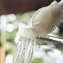 2/4/6/8Pcs Long Handle Silicone Cup Brush 360° All-Around No Dead Angle Cleaning Brush Reusable Water Cup Mug Cleaning Brush Kitchen Cleaning Tool With Hanging Hole - White - View 6