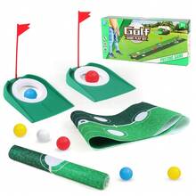 Children's Golf Putting Practice Mat - Golf Driving Range Indoor And Outdoor Interactive Sports Toy For Parents And Children Together Back To School - Multicolor - View 7