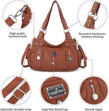Women Bag Sets - Brown - View 5