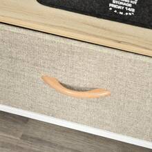TV Stand Cabinet With 2 Foldable Drawers - Maple Colour - 1 - Ver 8