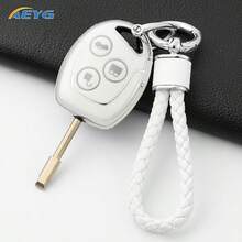TPU Remote Key Shell With 3 Buttons For Models Including Focus, Fusion, C-Max, Mondeo, Galaxy, And S-Max, Serving As A Cover - J Model - View 7