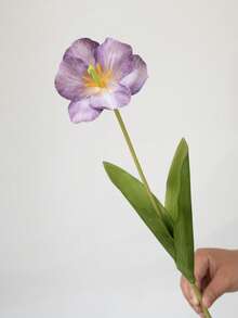 1PC Luxury Style Artificial Tulip Flower, Plastic Faux Flower For Home Living Room Dining Table Decoration, Artificial Flower Arrangement - Multicolor - View 15