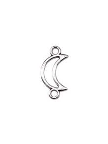 20pcs 18x9mm Hollow Moon Connector Charms For DIY Bracelet Making Necklace Making Jewelry Making Handmade Craft Findings - Hollow Moon Connector - View 9