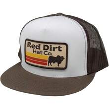 Camiseta Red Dirt Hat Company Co Bad Bronc Painted Sky - Lasso-Carbón/Blanco - Ver 27
