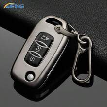 Renault Kadjar Captur Megane Sandero Stepway Logan Clio 5 2022 Arkana 2020 2021 Kwid 2023 TPU 汽車翻轉鑰匙保護殼 - 雷諾H款 - 查看 3