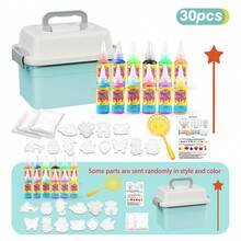 Magic Toy Set - Kids Squeezing Toy Maker, Includes 12 Molds, Sensory Toys, Fun DIY Craft, Suitable As Children's Party Favor, Birthday Gift And Christmas Gift, For 3 Years Old And Above - Multicolor - View 10