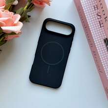 Phone Case: Compatible With IPhone 17 16 15 14 13 12 11 Pro Max Series, Simple And Modern Liquid Silicone Case With Magnetic Suction, Shockproof Protective Case In Macaron Color. - 圖片色1pcs - 查看 7