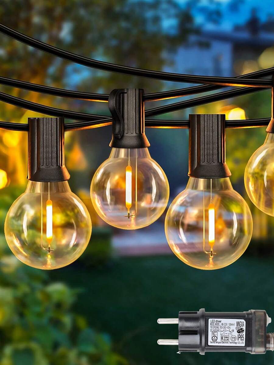 G40 戶外 LED 燈串 庭院仙女燈,適用於露台、新年、街道、陽台、聖誕節、露營、派對裝飾燈 - 查看 1