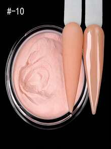 Fine‑Milled Nail Building Powder, Sheer Jelly Nude Clear Pale Pink Powder For French Manicure And Nail Structure Reinforcement - Multicolor - View 7