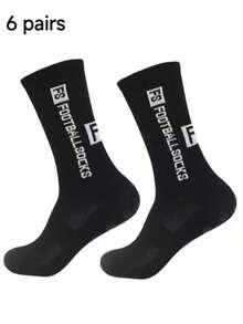 Football Socks For Men, Short/Long Tube Thicker, Non-Slip, Couples, Durable Sports Socks, Fall Socks - Multicolor - View 6