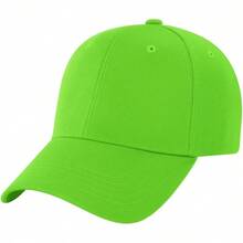 Genérico 50 Gorras Económicas de Acrilico, Lisa, Cachucha Unisex, Ajustable, Ideal para Bordar y Campañas Publicitarias.Seis Paneles - Azul marino - Ver 14
