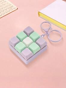 1/3pcs Finger Pressure Sensing Keychain Toy, Stress Relief Fidget Toy, Hobby Collection Party Supplies, Random Color - Regular Model - View 5