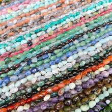 Natural Crystal Pebble Nugget Beads,Loose Beads For Jewelry Making_Necklace_bracelets_diy Gemstone Freeform Chip Nugget Beaded - Multicolor - View 3