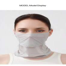 Masker Pelindung UV, Cocok untuk Wajah dan Leher, Standar Yake-Nu, Penutup Kait dan Loop, Masker Wajah Sutra Es Musim Panas untuk Wanita, Pelindung Leher Nilon Bernapas untuk Perlindungan Matahari, Masker Wajah Ultra Tipis Cepat Kering untuk Olahraga Luar Ruangan Pria untuk Bersepeda dan Perlindungan Matahari - Berbagai gaya - View 11
