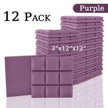 TOUO Acoustic Foam Panels 6-24 Pcs Mushroom 8 Color Sound Proof Foam Panles Studio Soundproofing Noise Cancelling Dance For Room - Mushroom - View 11