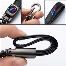 TRTY Leather Car Key Fob Kit - Includes (Flathead Screwdriver Tool, Phone Number Plate And Anti-Loss D-Ring, Key Ring), Unisex Car Key Chain, - Car Smart Key Accessories, Suitable For Car, Motorcycle, Home, Office, Warehouse Management And Other Key Accessories, Also An Ideal Holiday And Birthday Gift - Car Key Fob - View 6
