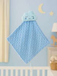 Baby Blanket With Plush Animals For Children And Babies, For Sleeping Or Going For Walks. - 藍雲 - 查看 4