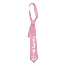 Pop Star Skinny Satin Tie 58cm 14 Colours Concert Look - Baby Pink - View 1