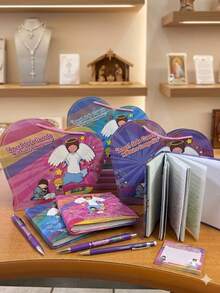 Set Of 3 Children's Notebooks, Back To School - Multicolor - View 2