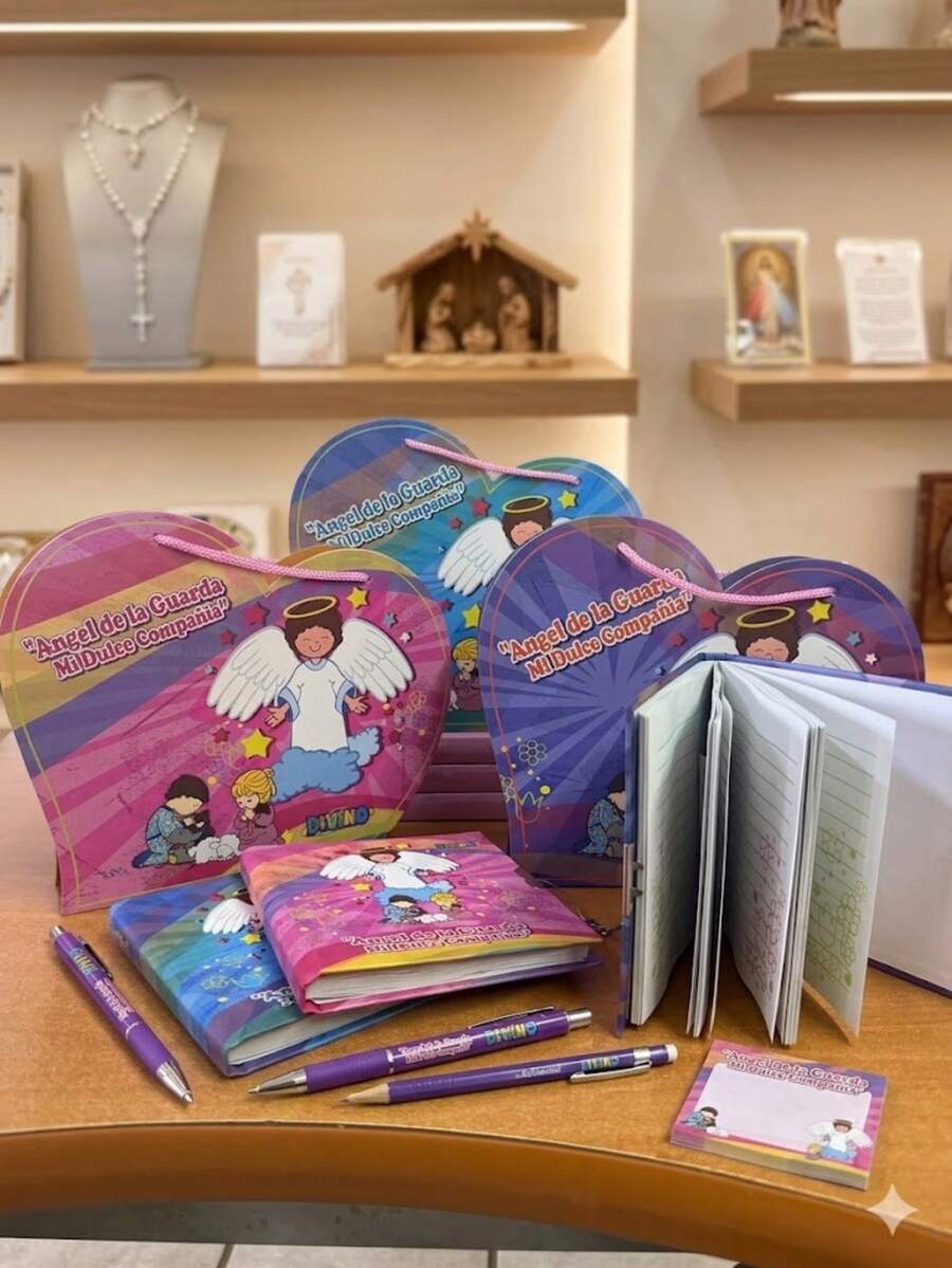 Set Of 3 Children's Notebooks, Back To School