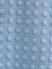 Baby Blanket With Plush Animals For Children And Babies, For Sleeping Or Going For Walks. - 藍熊 - 查看 3