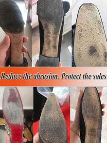 1pc High Heel Sole Non-Slip Pad, Noise-Reducing Trimmable Sole Protector, Wear-Resistant Self-Adhesive Non-Slip Sticker, Extended Non-Slip Sticker - A - View 3