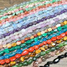Natural Crystal Pebble Nugget Beads,Loose Beads For Jewelry Making_Necklace_bracelets_diy Gemstone Freeform Chip Nugget Beaded - Multicolor - View 2