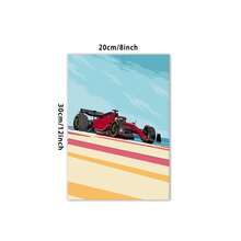 Racing Poster, Formula Racing Decor, 2022 Formula Racing Poster, Formula Racing Gift, Gift For Formula Racing Fans, Suitable For Living Room Decoration, Unframed - No Frame - View 11
