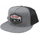 Letrero de diamante, gris jaspeado, negro