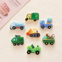 10pcs Mini Vehicle Resin Decor, DIY Craft Material For Phone Cases, Shoes, Brooches, Jewelry Making, Stationery Boxes, Hair Accessories, Fashionable Non-Metal Jewelry Supplies - Multicolor - View 10