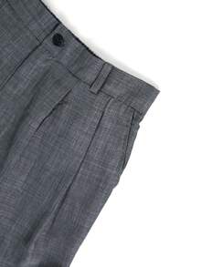 Celana Panjang Kasual Pria Model Lurus Longgar Musim Semi/Gugur, Ringan, Cocok untuk Bisnis dan Perjalanan, Serbaguna - Dark Grey - View 5