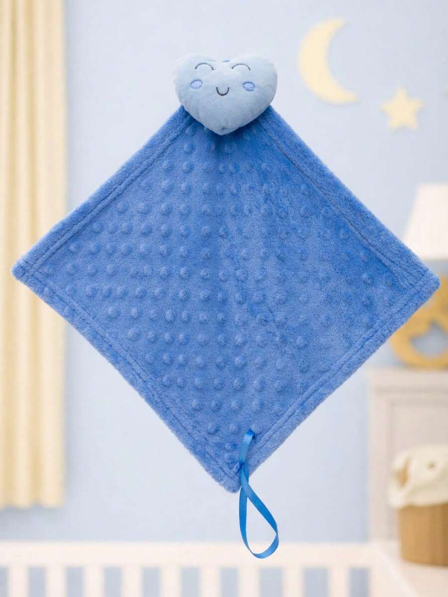 Baby Blanket With Plush Animals For Children And Babies, For Sleeping Or Going For Walks. - 藍心 - 查看 1