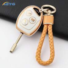 TPU Remote Key Shell With 3 Buttons For Models Including Focus, Fusion, C-Max, Mondeo, Galaxy, And S-Max, Serving As A Cover - J Model - View 8