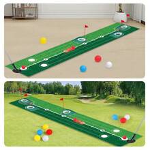 Children's Golf Putting Practice Mat - Golf Driving Range Indoor And Outdoor Interactive Sports Toy For Parents And Children Together Back To School - Multicolor - View 5