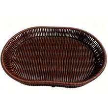 Stor storlek 33*23*4 cm i konstrotting-ljusstil - Redwood - Visa 3