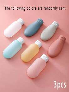 11pcs/Set 80ml Refillable Empty Travel Toiletries Bottles, Leak-Proof Portable Squeeze Liquid Containers, Reusable Travel Accessories, Suitable For Shampoo, Lotion, Body Wash, Grooming, Business Trips, Vacations, Camping, Outdoor Daily Use - Multicolor - View 12