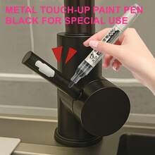 2/1pc Professional Tombstone Marker Pens, Waterproof & UV-Resistant Oil-Based Markers Suitable For Granite, Marble & Stone, Metal, Wheel Rim Repair, Leather Repair And Gardening Supplies, Prevents Re-Fading - Shape - View 5