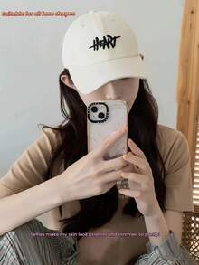 1pc Letter Embroidered Women's Baseball Cap, Breathable Sun Protection Hat, Casual Versatile Adjustable Hat, Suitable For Daily Wear, Outdoor Activities, Running, Sports, Cycling, Also Suitable For Men As A Gift - Multicolor - View 9