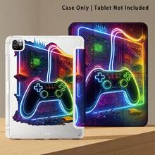 Game Controller Pattern Painted Effect Tablet Protective Case With Stand, Compatible With Honor 8/9/10/X8/X8A/X9/X8Pro/X9Pro, MatePad SE 11"/MatePad 11"/11.5"/MatePad Pro, Apple 10th/11th Gen 2025 (A16), Galaxy Tab A7/A9 And Other Popular Models - Style 4 - View 7