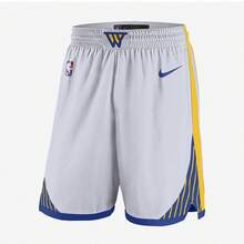 Nike Golden State Warriors  Men's Lightweight Comfortable Casual Sports Shorts FQ4108-100 - White - View 1