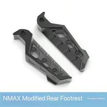 Pijakan Kaki Belakang Sepeda Motor yang Kompatibel dengan NMAX155, Pijakan Kaki Belakang Modifikasi XMAX300/NVX155/AEROX, Pijakan Kaki Kiri dan Kanan Anti Selip - Berbagai gaya - View 15