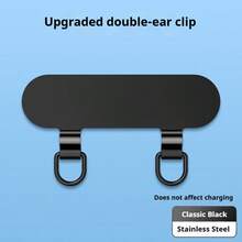 Adjustable Wrist Phone Lanyard, 360° Anti-Tangle Universal Phone Lanyard, 2026 New Model With Fixed Fabric Clip Anti-Loss Anti-Drop Self-Locking Rope, Suitable For Outdoor Hiking, Travel, Sports Phone Accessories, Smartphone Accessories - Multi-color - Double Earring Wristband - View 11