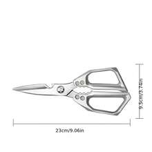 1pc Stainless Steel Kitchen Scissors, Chicken Bone Shears, Outdoor Multi-Function Meat Scissors, Suitable For Home, Restaurant, Butcher Shop, Kitchen Supplies - Scissors - View 7