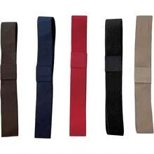 stuche Premium tipo Maletín + Cintas Intercambiables - Clip de Viaje + Ajustador de Talla - Hecho a Mano en Ecuador 100% Paja Toquilla Auténtica - Unisex Hombre y Mujer – Protección Solar UV - CAFETERÍA - Ver 8