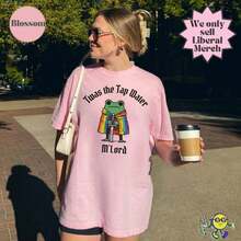 Camisetas de Verano 2026 para Hombres, Tops para Adolescentes, Camiseta Divertida LGBTQ, Derechos Queer, Mes de Protesta por los Derechos Trans Liberales, Camisetas Unisex Anti-Guostra - Rosa - Ver 1