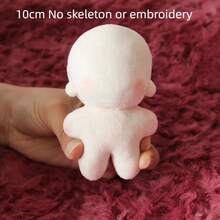 DIY Embroidered Blank Toy, Unembroidered Cotton Doll, Plush Dress, Blank Cotton Plush Toy, Cute DIY Idoll Doll, Gift For Girl - G 型 - 查看 8